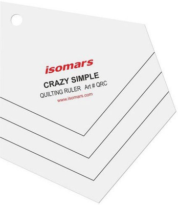 

Isomars Quilting Ruler Quilting Stencil(Pack of 1)