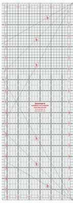 

Isomars Garment Patchwork Quilting Ruler - 18" Quilting Stencil(Pack of 1)