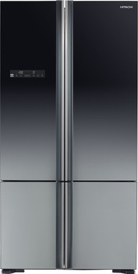 

Hitachi 650 L Frost Free French Door Bottom Mount Refrigerator(Grey, R-WB730PND5-XGR-FBF)