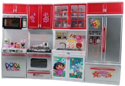 Kashti Toy Multicolor Plastic Kitchen Set