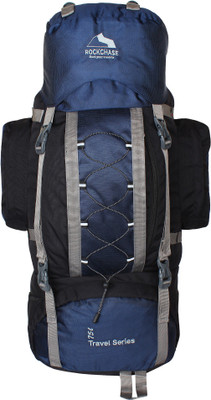 

Rockchase Backpack for Hunting Shooting Camping Hiking Traveling Rucksack - 75 L(Blue)