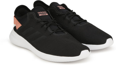 

ADIDAS NEO CF QTFLEX W Running Shoes For Women(Black, Cblack/cblack/trapnk
