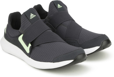 

ADIDAS KIVARO SL W Running Shoes For Women(Grey, Dkgrey/iceyel/dkgrey