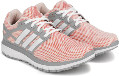 

ADIDAS ENERGY CLOUD W Running Shoes For Women(Grey, Pink, Icepnk/ftwwht/midgre