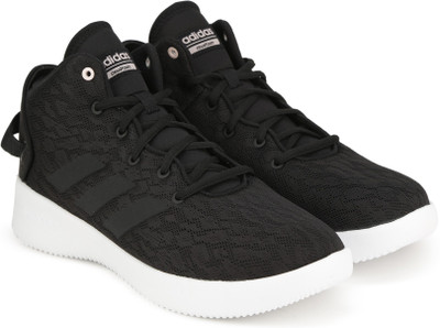 

ADIDAS NEO CF REFRESH MID W Sneakers For Women(Black, Cblack/cblack/icepnk