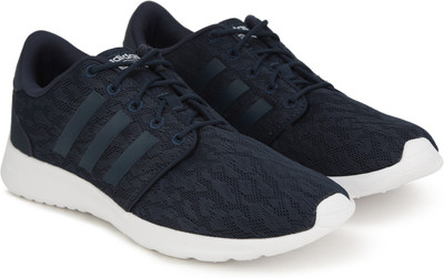 

ADIDAS NEO CF QT RACER W Running Shoes For Women(White, Navy, Conavy/conavy/ftwwht