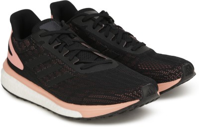 

ADIDAS RESPONSE LT W Running Shoes For Women(Black, Pink, Cblack/cblack/trapnk