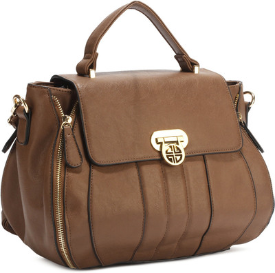 

Carlton London Women Casual Brown Leatherette Sling Bag