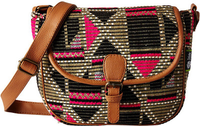 

Kanvas Katha Women Casual Multicolor Satin Sling Bag