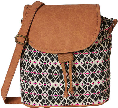 

Kanvas Katha Women Casual Multicolor Satin Sling Bag