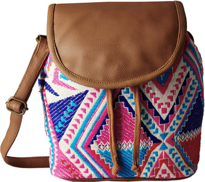 

Kanvas Katha Women Casual Multicolor Satin Sling Bag