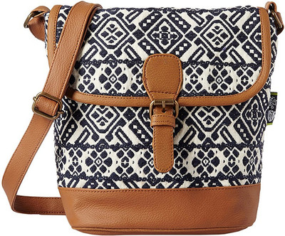 

Kanvas Katha Women Casual Black, Brown, White Satin Sling Bag