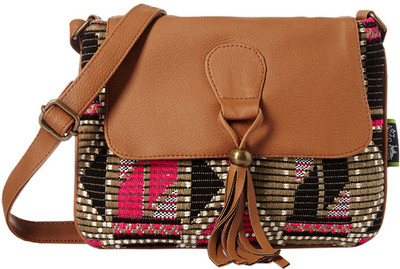 

Kanvas Katha Women Casual Multicolor Satin Sling Bag