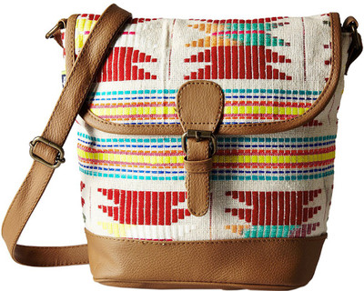 

Kanvas Katha Women Casual Multicolor Satin Sling Bag