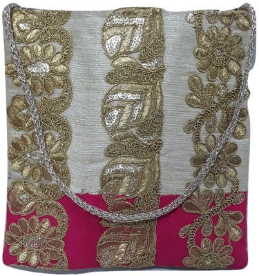 

suvasana Women Evening/Party Multicolor Cotton Clutch