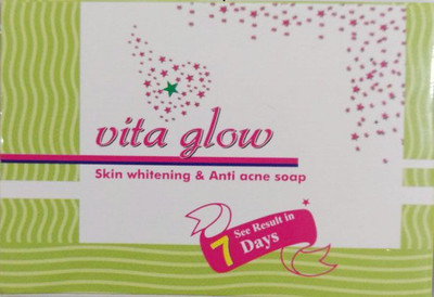 vita glow skin whitening soap for fairness(135 g)