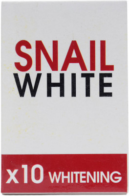 

Snail White Bar Soap for Skin Whitening Pack of 3 Soaps(10 g, Pack of 3)