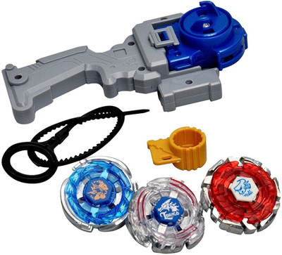 

SuperToy 3 " Metal " Handle Launcher Fighters(Multicolor)