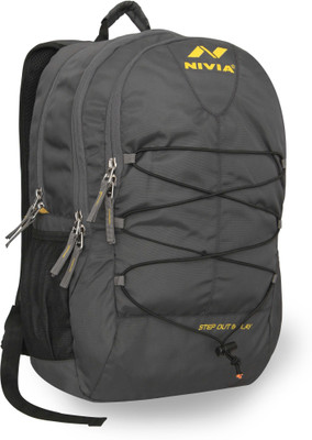 

Nivia CROMA Backpack(Grey, Backpack)