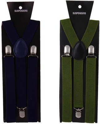 

Asraw Y- Back Suspenders for Men(Multicolor)