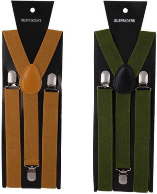 

Asraw Y- Back Suspenders for Men(Multicolor)