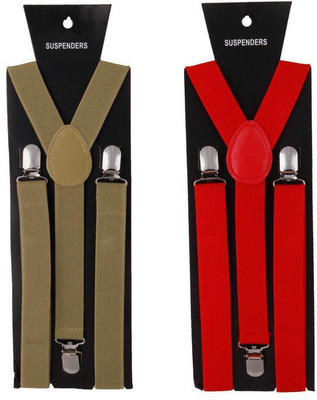 

Asraw Y- Back Suspenders for Men(Multicolor)