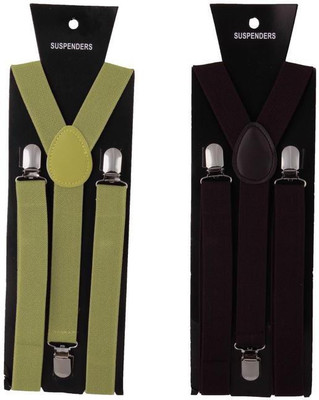 

Asraw Y- Back Suspenders for Men(Multicolor)