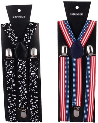 

Asraw Y- Back Suspenders for Men(Multicolor)