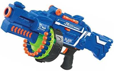

Montez Blaze Storm Soft Bullet Fully Automatic Gun(Multicolor)