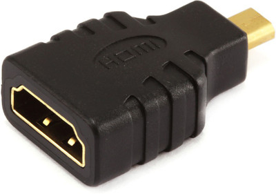 

ROQ Micro HDMI Male to Female Connector HDMI Cable(Black)