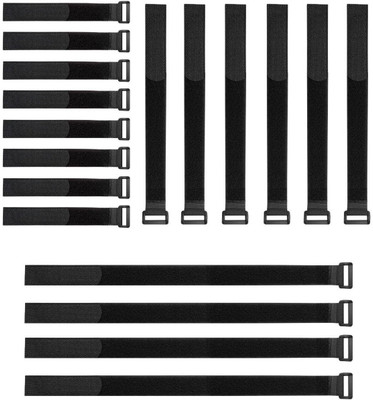 

Vardhman Cable Straps & Stick-on Velcro(Black)