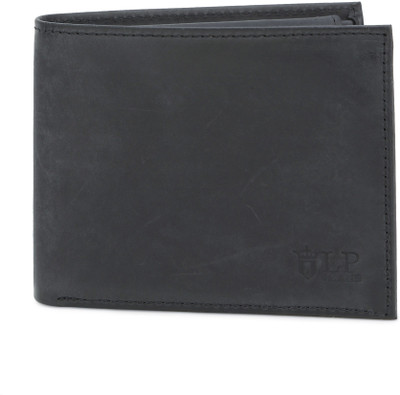

LP Jeans Men Black Genuine Leather Wallet(4 Card Slots)