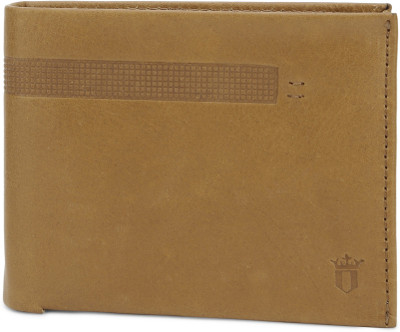 

LP Louis Philippe Men Brown Genuine Leather Wallet(5 Card Slots), Khaki light