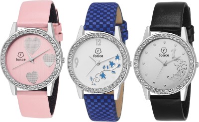 fonce Colorful Designer combo Girls series Watch  - For Girls   Watches  (Fonce)