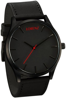Lorenz MK-1048A Jet Black Watch  - For Men   Watches  (Lorenz)