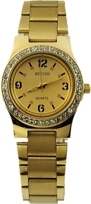 Ricoh FANCY GOLD GOLD PLATED Watch  - For Women   Watches  (Ricoh)