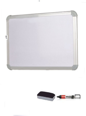 

Action World Non Magnetic GLOXY WHITE BOARD Whiteboards and Duster Combos(Set of 1, White)