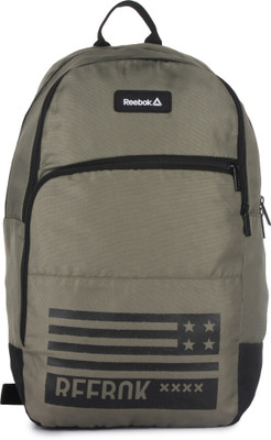 

REEBOK Unisex Olive Grafic Junior 21 L Backpack(Green)