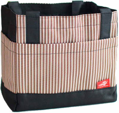 

Ez-life Thermal Lunch Box Bag Brown Waterproof Lunch Bag(Brown, 5)