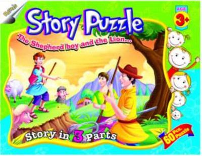 

Smartcraft Story Puzzle Boy & Lion Board Game