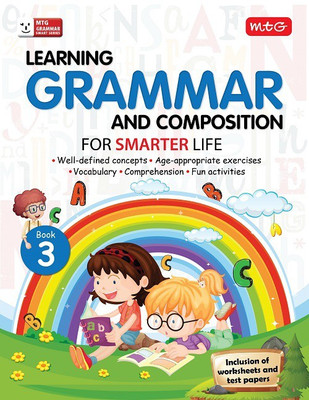Learning Grammar And Composition For Smarter Life Class - 3  - Includes Worksheets and Test Papers(English, Paperback, Anju Choudhary)