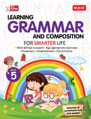 Learning Grammar And Composition For Smarter Life Class - 5  - Includes Worksheets and Test Papers(English, Paperback, Anju Choudhary)