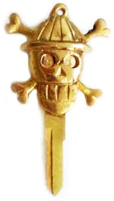 

Almos Right Side Cut Keyring Block Key Chain