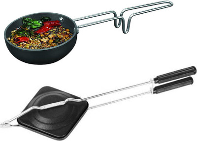 Omic Omic Classic Tadka Pan & Sandwich Toaster Cookware Set(Aluminium, 2 - Piece) available at flipkart for Rs.570