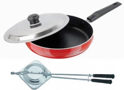 Omic Omic Classic Fry Pan & Sandwich Toast Cookware Set(Aluminium, 2 - Piece) available at flipkart for Rs.735
