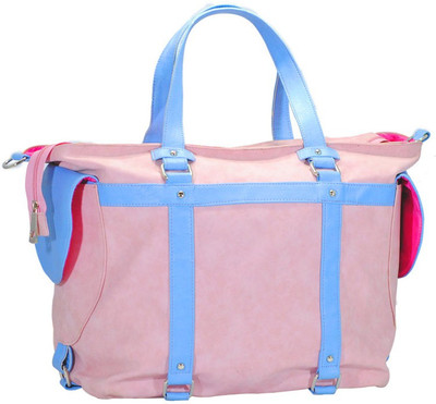 

Strutt Pink and Blue Baby Bag Travel Duffel Bag(Blue, Pink)