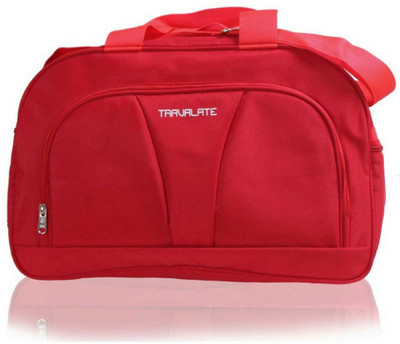 47% OFF on Travalate Duffle Bag Red 45 liters Travel Bag Hand