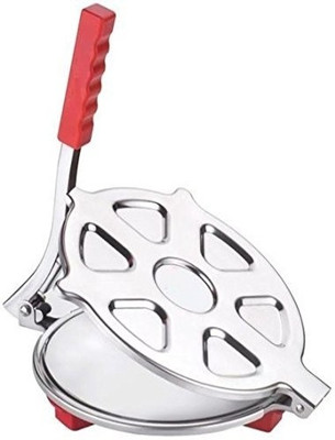 

JK Puri Press Multi Purpouse Papad Chapati Puri Roti/Khakhra Maker(Silver)