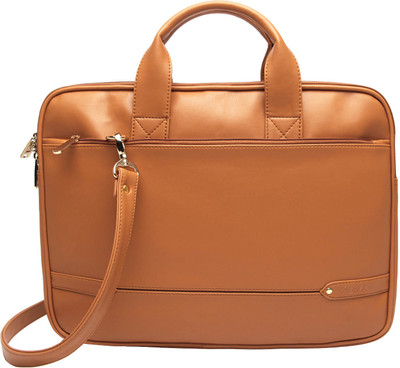 

Horra 15 inch Laptop Messenger Bag(Tan)