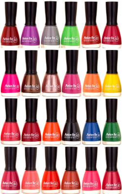 

Fashion Bar Nail Polish Combo at Wholesale Price Set 2 Multicolor(Pack of 24)